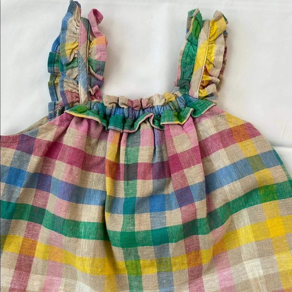Like New - Size 3T Girls Gap Kids Colorful Plaid Matching Set - Picture 12 of 16
